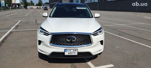 Infiniti QX50 2019 белый - фото 3