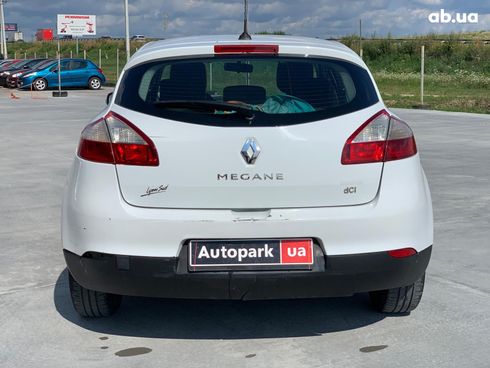 Renault Megane 2014 белый - фото 11