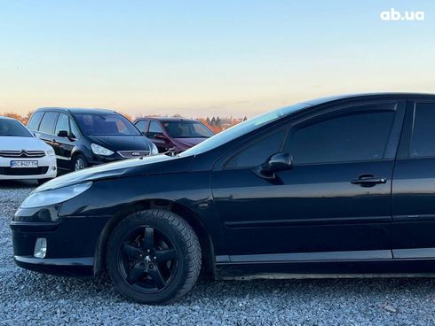 Peugeot 407 2005 черный - фото 4