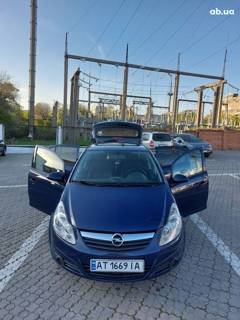 Opel Corsa 2010 синий - фото 9