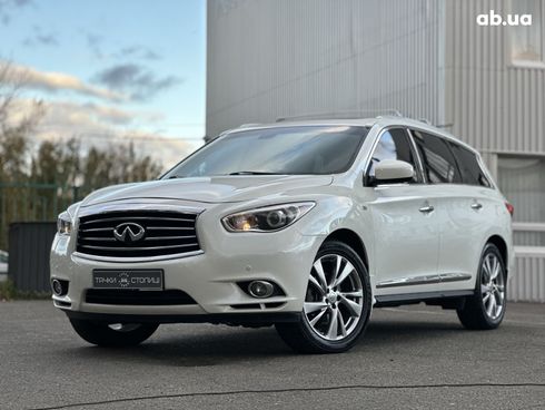 Infiniti QX60 2015 белый - фото 3