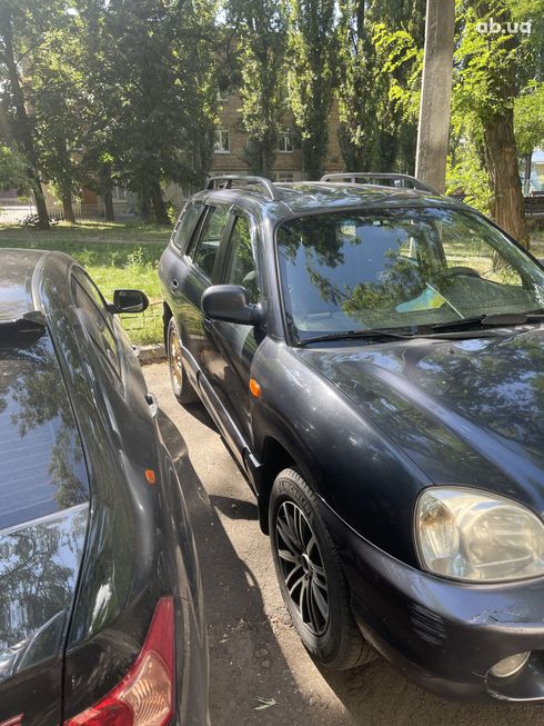 Hyundai Santa Fe 2006 синий - фото 4