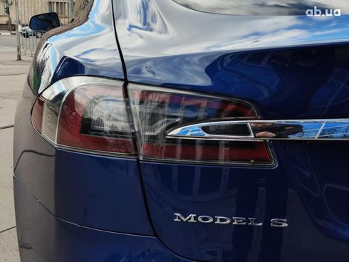 Tesla Model S 2017 синий - фото 6