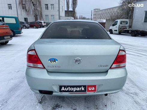 Nissan Almera 2007 серый - фото 8