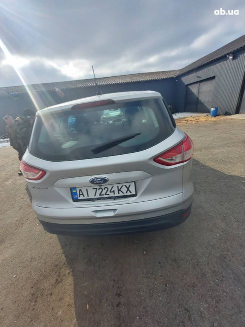 Ford Escape 2014 серебристый - фото 6