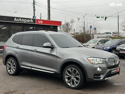 BMW X3 2014 серый - фото 3