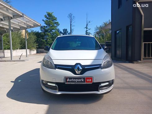 Renault grand scenic 2016 белый - фото 2