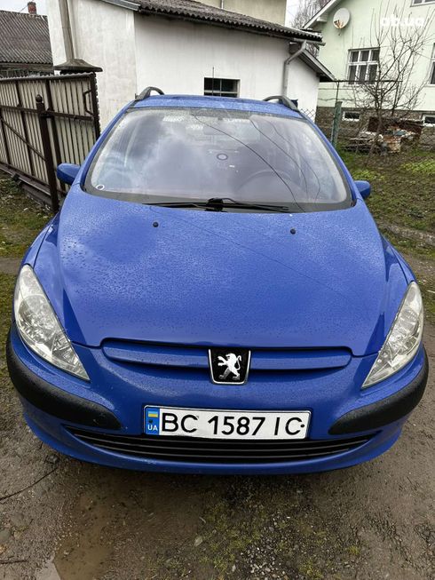 Peugeot 307 2005 синий - фото 2