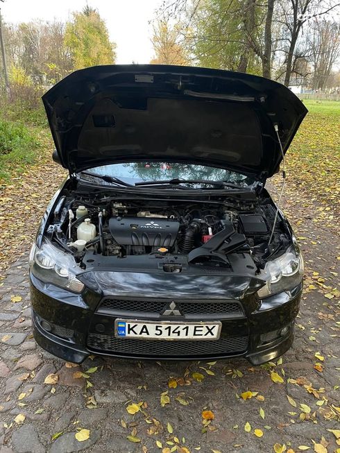 Mitsubishi Lancer 2008 черный - фото 17