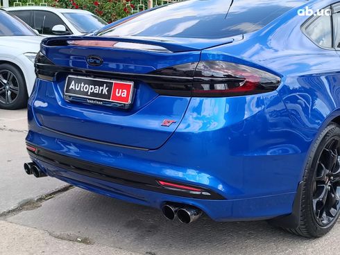 Ford Fusion 2017 синий - фото 14