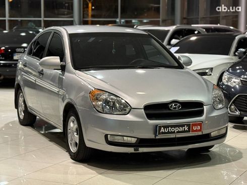 Hyundai Accent 2008 серый - фото 3