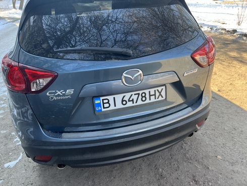 Mazda CX-5 2014 голубой - фото 17
