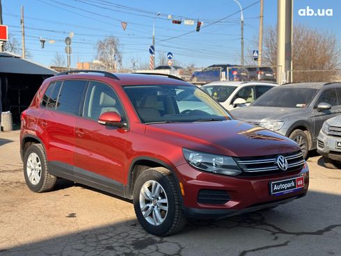 Volkswagen Tiguan 2015 красный - фото 3