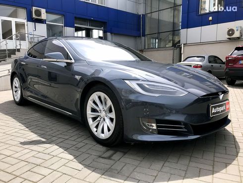 Tesla Model S 2016 серый - фото 3