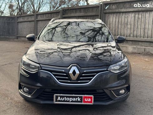 Renault Megane 2016 черный - фото 2