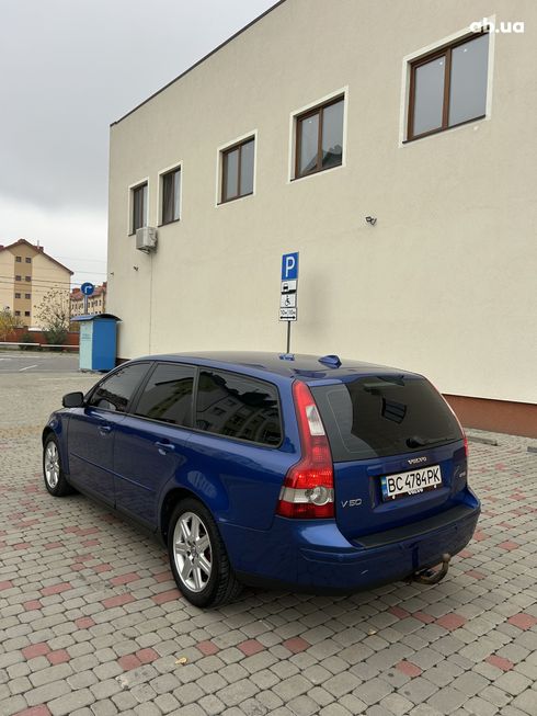 Volvo V50 2007 синий - фото 3