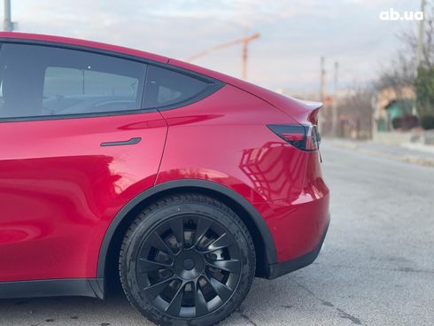 Tesla Model Y 2021 красный - фото 11