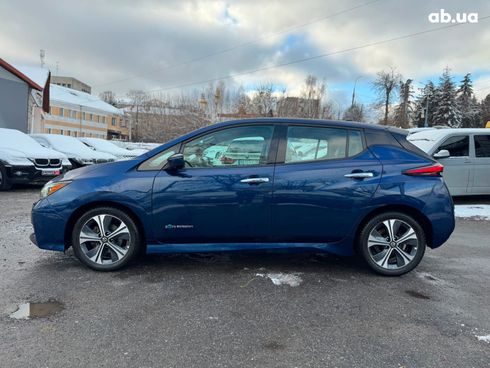 Nissan Leaf 2019 синий - фото 6