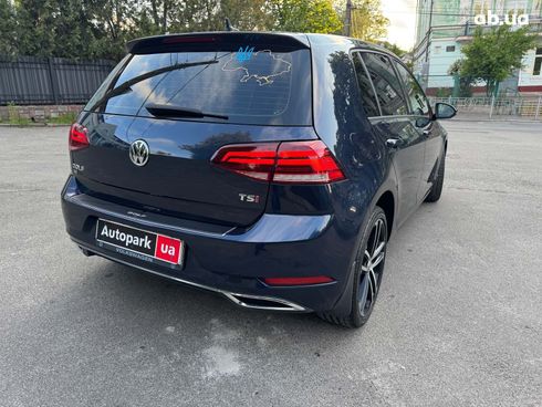 Volkswagen Golf 2018 синий - фото 6