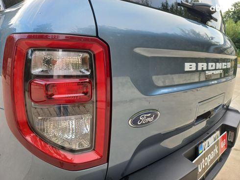 Ford Bronco 2021 синий - фото 10