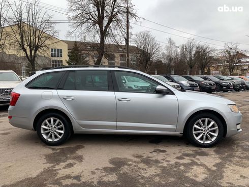 Skoda octavia a7 2016 серый - фото 4