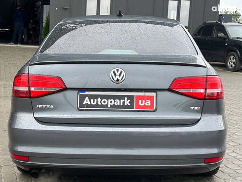 Volkswagen Jetta 2016 серый - фото 6