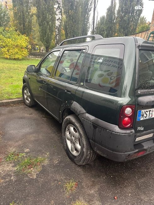 Land Rover Freelander 2002 зеленый - фото 3
