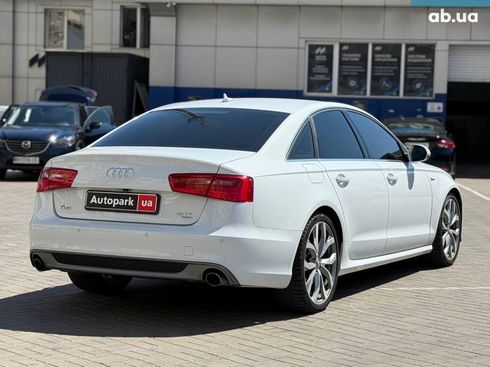 Audi A6 2013 белый - фото 5