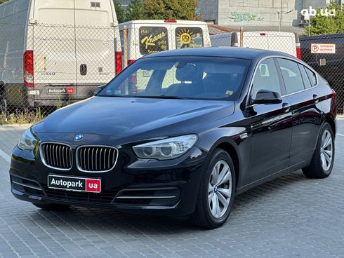 BMW 5 серия 2013 черный - фото 1