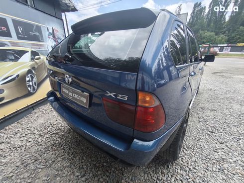 BMW X5 2001 синий - фото 6