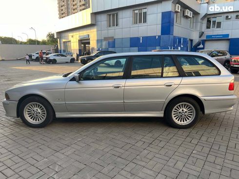 BMW 5 серия 2001 серый - фото 8