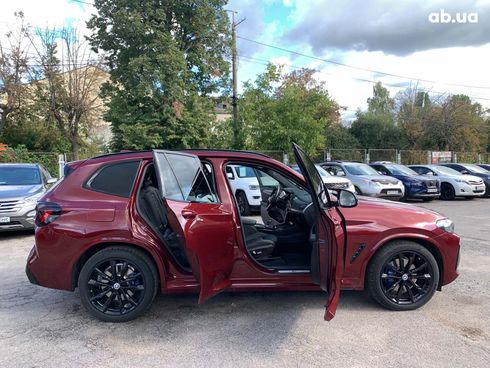 BMW X3 2022 красный - фото 9