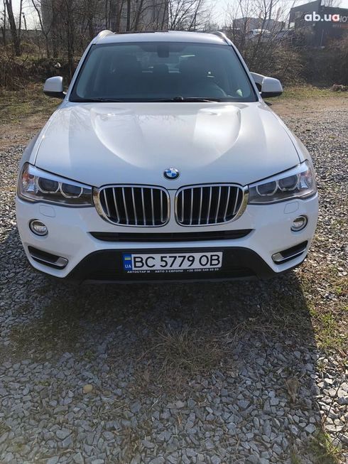 BMW X3 2015 белый - фото 7