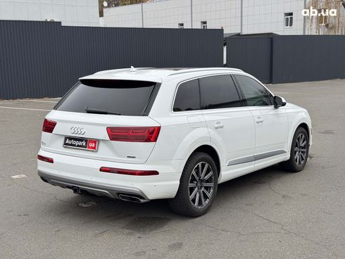 Audi Q7 2019 белый - фото 5