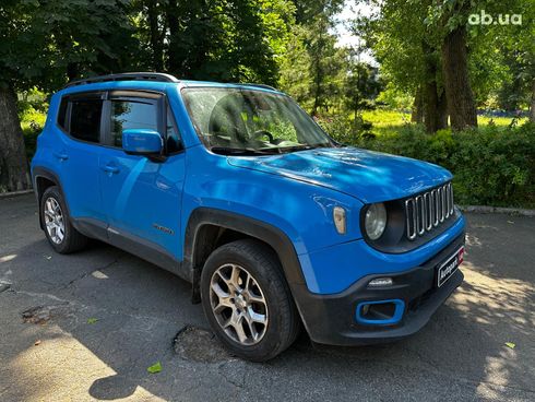 Jeep Renegade 2015 синий - фото 3