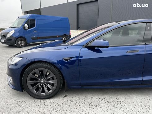 Tesla Model S 2019 синий - фото 10