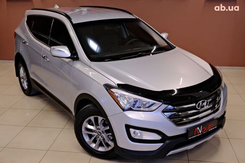 Hyundai Santa Fe 2013 серебристый - фото 4