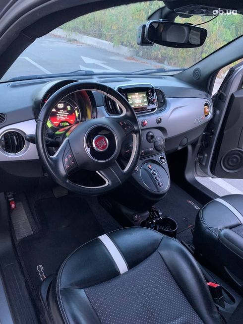 Fiat 500E 2020 серый - фото 17