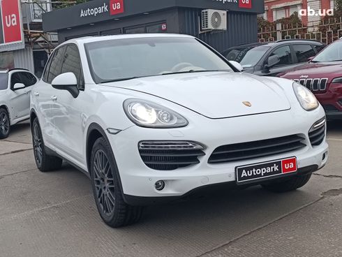 Porsche Cayenne 2014 белый - фото 9