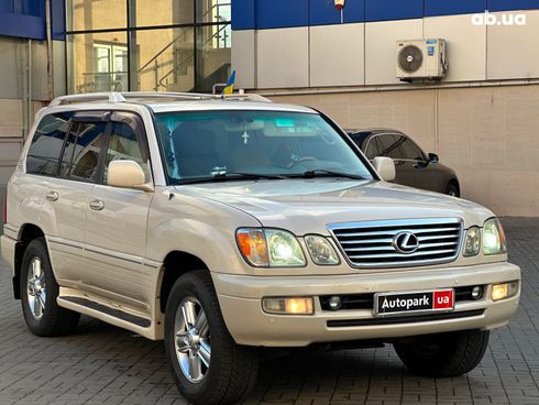 Lexus lx 470 2005 белый - фото 3