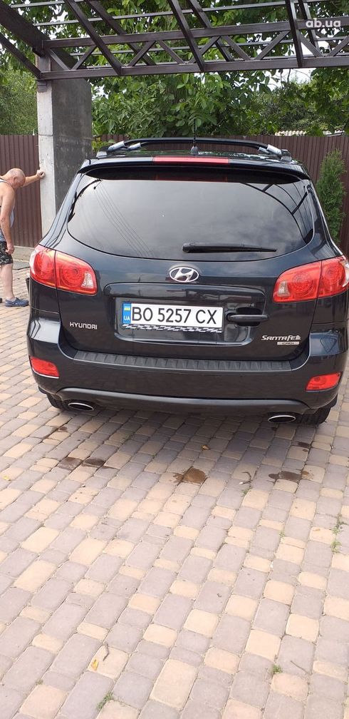 Hyundai Santa Fe 2006 черный - фото 9