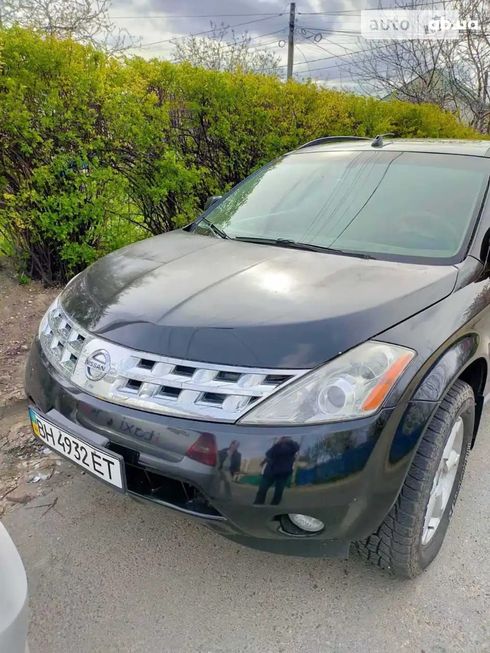 Nissan Murano 2005 черный - фото 3