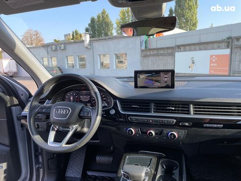 Audi Q7 2018 серый - фото 15