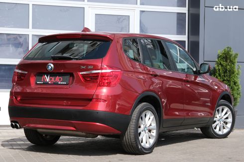 BMW X3 2014 красный - фото 4