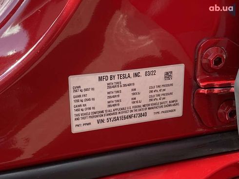 Tesla Model S 2022 - фото 27