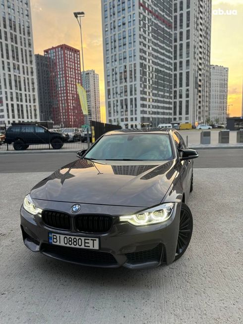 BMW 3 серия 2013 бронзовый - фото 2