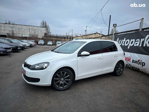 Volkswagen Golf 2013 белый - фото 2