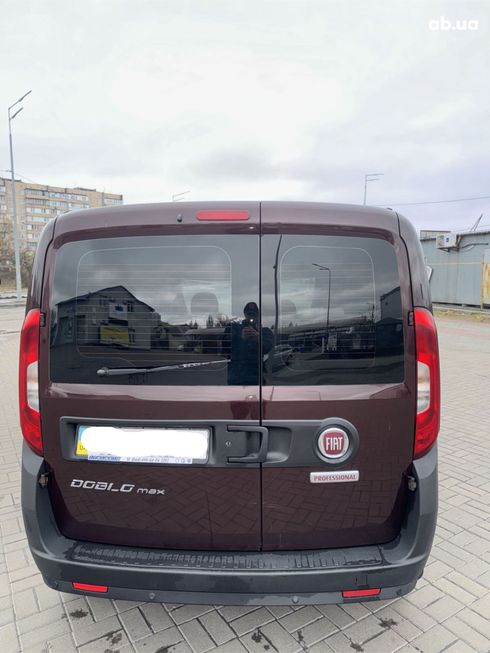 Fiat Doblo 2016 вишневый - фото 5