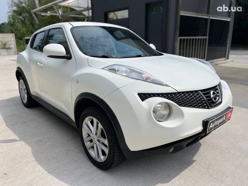 Nissan Juke 2014 белый - фото 5