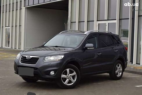 Hyundai Santa Fe 2011 серый - фото 2